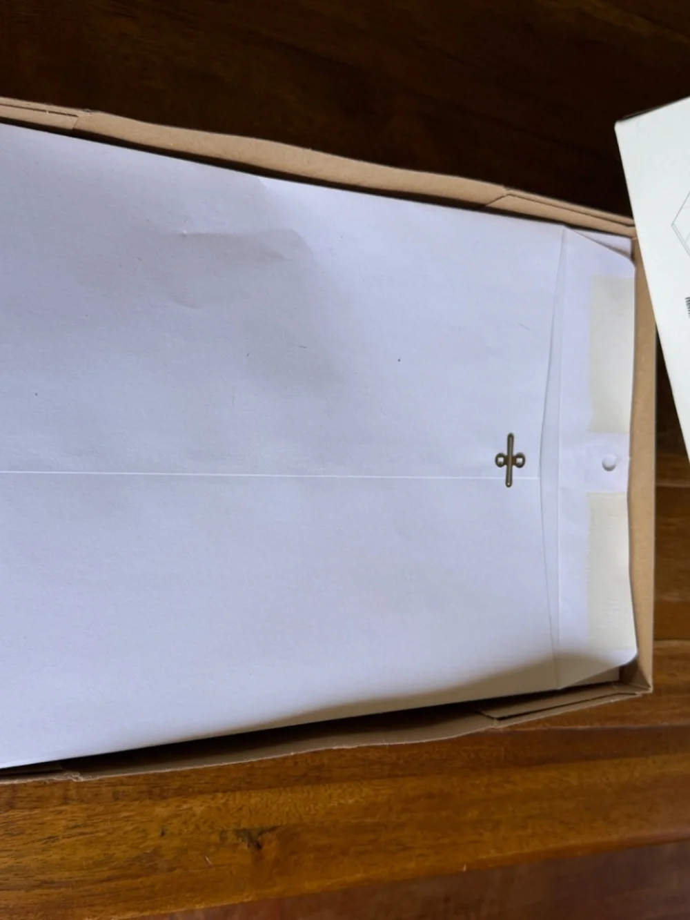9 x 12 Wove Clasp White Envelopes with Gummed Closure (Staples)